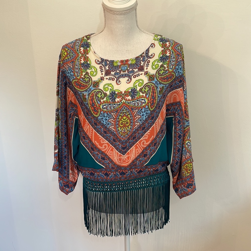 Flying Tomato Boho Top NWT